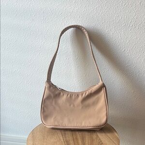 Elegant Tan Women's Shoulder Bag